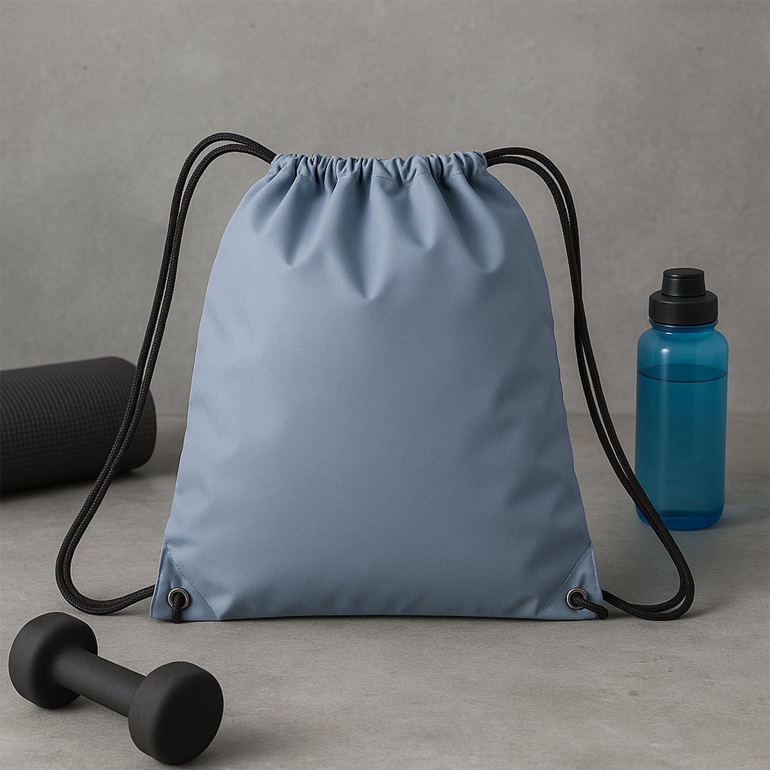 Water-Resistant Nylon Drawstring Backpack Bag (1 Pc / Mix Color & Design) Water-Resistant Nylon Drawstring Backpack Bag (1 Pc / Mix Color & Design)